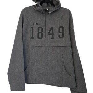 🆕️ Vantage Anorak Pullover Gray 1849‎ Water Repellent LightweightJacket Mens L